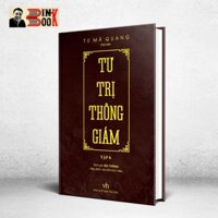 Sách - Tự Trị Thông Giám - biên niên sử 5000 năm Trung Quốc - Tập 6– Tư Mã Quang – Bìa cứng bọc giấy gấm vân rồng