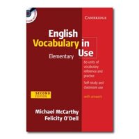 Sách Từ Vựng - Vocabulary In Use Elementary 2nd Edition - bản 1999, 2010 - có CD room