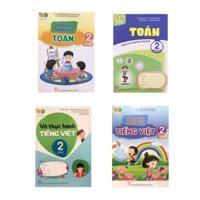 Sách - Tuyển tập sách tham khảo toán và tiếng việt lớp 2 ( 4 quyển )