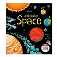 Sách - Usborne Look Inside Space