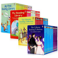 Sách - Usborne My First Reading LIbrary - Bộ Xanh - Đỏ - Vàng - Tím + File Mp3