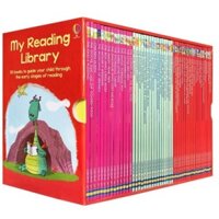 Sách - Usborne My First Reading Library - hộp 50 cuốn bìa đỏ NHẬP