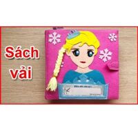 Sách vải bé giúp mẹ làm việc nhà công chúa Elsa SACHVAI420A