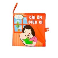 Sách vải cho bé chính hãng lalala baby Cái ôm diệu kỳ