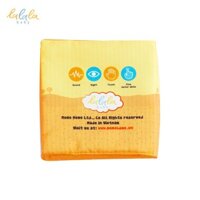 Sách Vải Cho Bé 💖FREESHIP💖 Sách Học Tập Hoa Quả Kích Thích Đa Giác Quan 12 Trang 15x15cm SP5