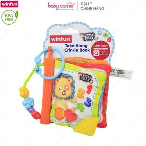 Sách vải động vật hoang dã sắc màu Winfun 0176