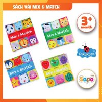 Sách Vải Lakarose Mix & Match, Sách Vải Cho Bé