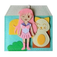 Sách Vải Mini Ngôi Nhà Của Bé Gái