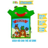 Sách vải rối tay cho bé PiPoVietnam - chủ đề Cóc kiện trời