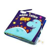 Sách vải tập đếm cho bé "Hành trình của Dino"