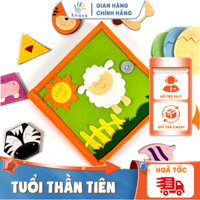 Sách Vải Tuổi Thần Tiên - Đồ Chơi Sáng Tạo Cho Bé 0-3 Tuổi, Sách Vải Theo Chủ Đề - Khasa Việt Nam