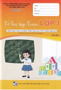 Sách - Vở bài tập toán lớp 1 tập 1 - Cánh Diều Biên soạn theo CT GDPT 2018