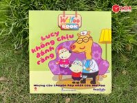 Sách Wolfoo Book - Phát triển kỹ năng sống cho bé - Bộ 10 cuốn  lẻ cuốn tùy chọn - LUCY KHÔNG CHỊU ĐÁNH RĂNG