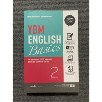 Sách - YBM English Basic 2 Tài Liệu Tự Học TOEIC Hiệ Quả Dành Cho Người Mới Bắt Đầu