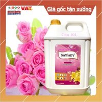 [SẠCH,MỀM,THƠM] Nước Giặt Xả Siêu đậm đặc 6 In 1 Sawady 10L Hương Perfume