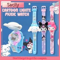 SACILY Người nhện kuromi Đồng hồ trẻ em Siêu anh hùng Dạ Quang Đồng hồ đeo tay Mới Dễ thương Đồng hồ hoạt hình Trang trí tiệc