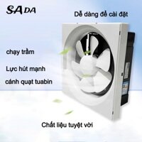 SADA Cửa sổ phòng tắm quạt thông gió quạt nhà bếp dầu khói treo quạt xả tường quạt xả nhà