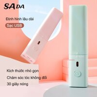 SADA Máy Duỗi / Uốn / Duỗi Tóc mini Sử Dụng Kép Sạc usb