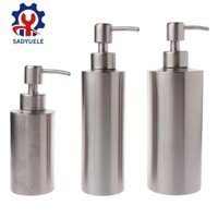 Sadyuele 304 Máy bơm bằng thép không gỉ Xà phòng lỏng Lotion Dispenser Chai phòng tắm nhà bếp