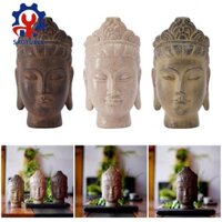 Sadyuele Nhựa Tượng Phật Đầu Phật Tượng Điêu Khắc Đầu Phật Giáo Cho Thiết Lập Nội Thất