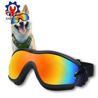 Sadyuele Pet Đi bộ đường dài Kính râm trượt tuyết Dây thun Kính râm mèo Phản chiếu Mắt