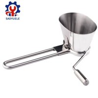 Sadyuele Thép không gỉ Vani Chopper Rau mùi Máy xay Herb Parsley Rau củ Dụng cụ nấu ăn Kitche