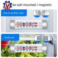 Sadyuele Tủ Lạnh Tủ Đông 4 Nhiệt Kế Nhà Bếp Tủ Lạnh Phụ Kiện