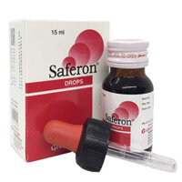 Saferon Drop 15ml, chỉ định dự phòng thiếu sắt ở trẻ em
