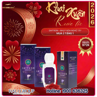 Saffron Nhụy Hoa Nghệ Tây Kim Cương Vàng Hộp 1 gram