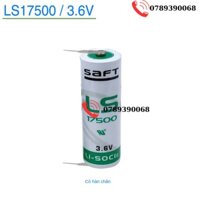 Saft Shuai Fu Ls17500 Pin Lithium 3.6v Điều Khiển Công Nghiệp PLC Máy Công Cụ CNC Lập Trình Lưu Lượng Kế Robot