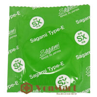 Sagami Xtreme Dotteds 1 chiếc, bao cao su gân gai tăng kích thích, khoái cảm mạnh cho Nữ giới