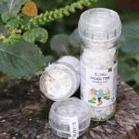 [SAHU] MUỐI TRE HẠT BAMBOO SALT 100G - Muối biển tự nhiên - Hầm trong ống tre- Mặn dịu ngọt hậu- Dạng hạt lấp lánh