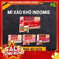 [SAIGON] Thùng 40 Gói Mì Trộn Indomie Mix Đủ Vị: Đặc Biệt, Cay Nồng, Sườn Cay, Bò Cay, Gà Giòn Cay, Ớt Xanh