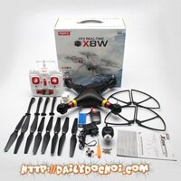 saigontoyvn Máy bay quadcopter cỡ lớn Syma x8w camera truyền về điện thoại NEW