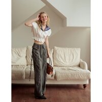 Sailor Top - Remmus | Áo thuỷ thủ form croptop cách điệu tay bồng cho nữ