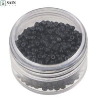 Sain 1000 Chiếc Nhẫn Nano Silicon, Nhẫn Đồng Quyến Rũ 3.0mm Có Silicon, Nhà Tạo Kiểu Tóc DIY Nhẫn Tóc Dreadlock Lót Hạt Tóc Salon