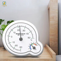 Sain 3 Nhiệt kế Mini, Máy đo độ ẩm loại con trỏ nhiệt độ chính xác cao, Máy đo độ ẩm cảm ứng vật lý Cảm biến nhiệt độ Máy đo độ ẩm Tủ lạnh