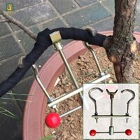 Sain Bộ dụng cụ uốn cành cây cảnh, Bộ điều chỉnh uốn thân cây có thể tái sử dụng tiện lợi, Lắp đặt con quay hồi chuyển Chuyên nghiệp Bộ điều chế nhánh cây thép đặc biệt Chăm sóc làm vườn