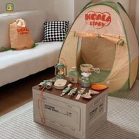 Sain Đồ chơi khám phá thiên nhiên ngoài trời, bao gồm Bộ đồ phiêu lưu bắt bọ Bộ đồ chơi phiêu lưu cho trẻ em, Bộ đồ cắm trại Bộ đồ cắm trại Đồ chơi cắm trại Lều bật lên Bộ cắm trại trẻ em Đồ chơi đi bộ đường dài