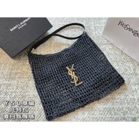 Saint Laurent thời trang đơn giản Postman Túi đeo chéo đơn giản YSL túi tote thể thao sức chứa lớn