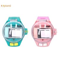 {Saiqianfa333} Đồ chơi đồng hồ ô tô điều khiển từ xa Đồng hồ Mini Điều khiển từ xa Xe hợp kim Đồng hồ đua cổ tay Trò chơi đua tương tác Quà tặng trẻ em mới