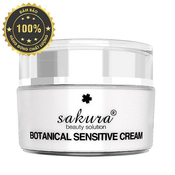 Kem dưỡng đặc trị cho da nhạy cảm Sakura Botanical Sensitive Cream
