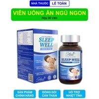 Sakura Sleep Well viên uống ăn ngon ngủ ngon giúp dưỡng tâm an thần cải thiện giấc ngủ hộp 30v