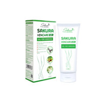 SAKURA VENCARE Gel bôi suy giãn tĩnh mạch giảm đau nhức, phù nề và mạch máu phồng nổi mạng nhện