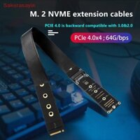 {Sakurasayin} Giao thức kép PCIE4.0 M.2 M Key NVME Cáp mở rộng Thẻ nâng SSD Adapter cho 2230 2242 2260 2280 M.2 PCI-e / M2 NGFF SATA SSD mới