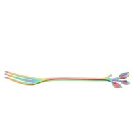 Salad Dĩa Thép Không Gỉ Flatware Món Khai Vị Dĩa Tráng Miệng - Magic Color