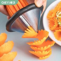 Salad Hoa Cắt Sáng Tạo Dao Xoắn Ốc Rau Trái Cây Cắt Hoa Đĩa Trang Trí Dụng Cụ Khắc Rau Củ Dụng Cụ Cắt Hoa Salad Dao Xoắn Ốc Sáng Tạo Dao Rau Trái Cây Cắt Hoa Đĩa Trang Trí Dụng Cụ Khắc Rau 8.19