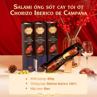 Salami Ống Sốt Cay Tỏi Ớt Chorizo Iberico De Campana - Espana Tây Ban Nha - 400g