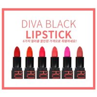 [Sale 1+1] SON BLACK ROUGE DIVA BLACK LIPSTICK
