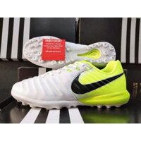 sale 12-12 Giày Đá Bóng Tiempo Legend 7 Pro TF ( Trắng Xanh )